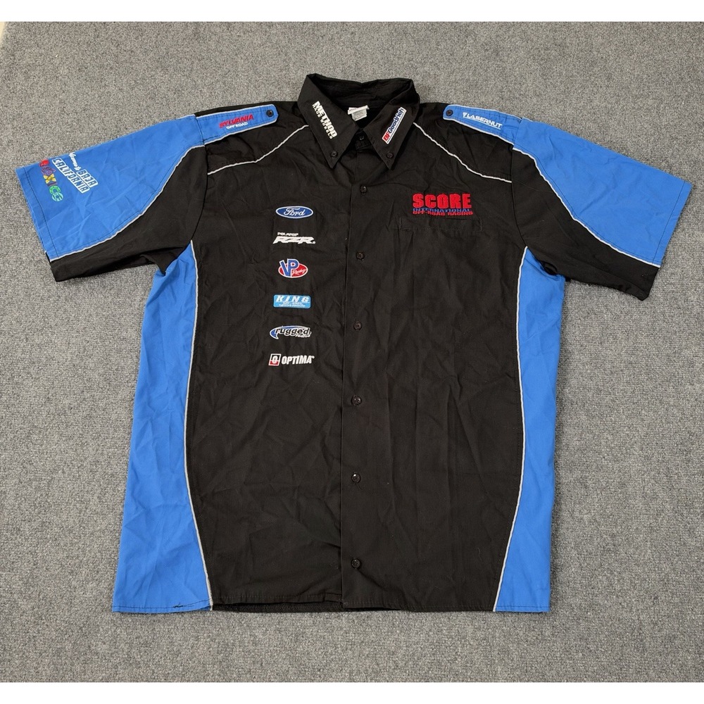 SCORE International Baja Racing Shirt Men's 2XL 2024 Off Road Crew Sponsor